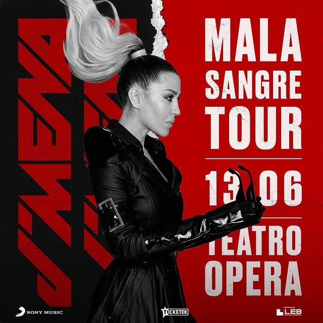 Jimena Barón y su "Mala Sangra Tour"