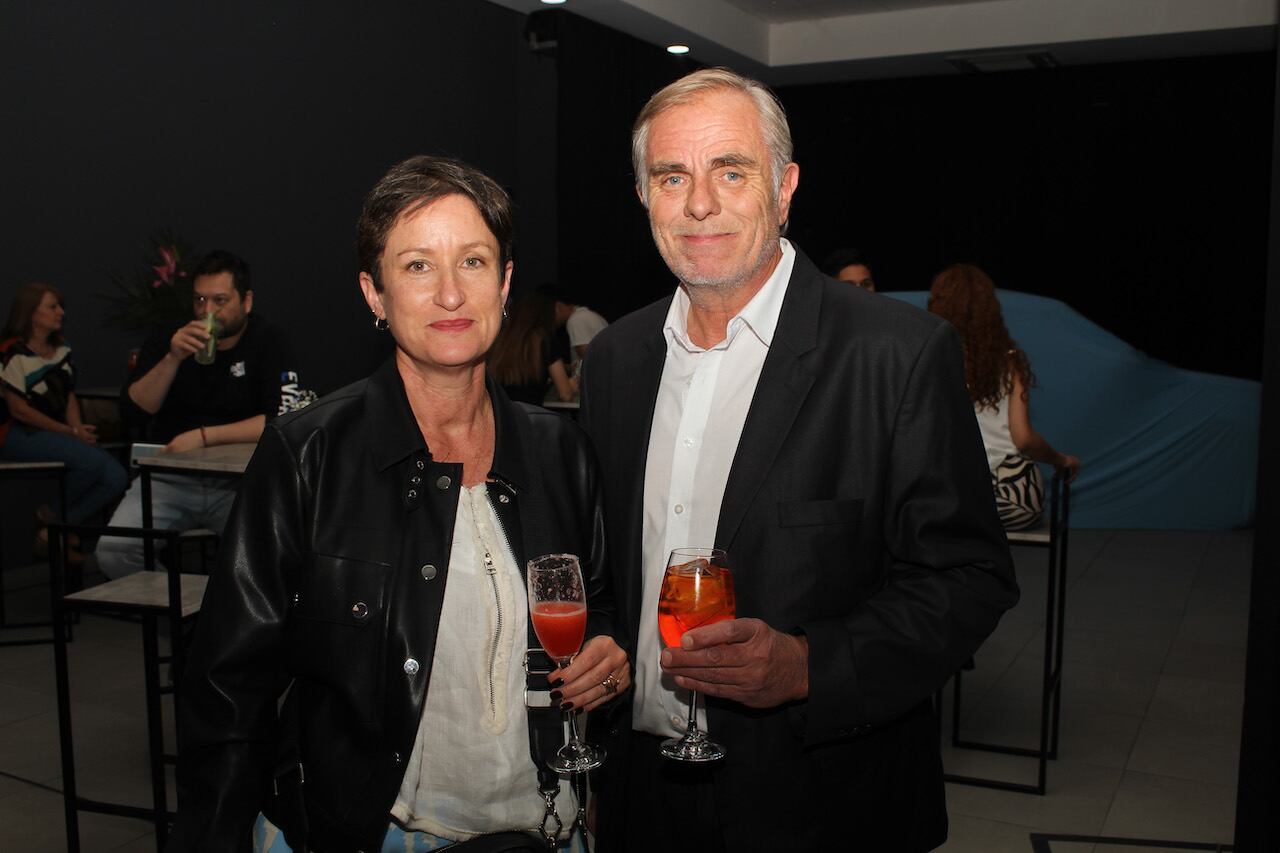 Paula Halper y Jorge Goldsack. Foto: Nicolás Guevara