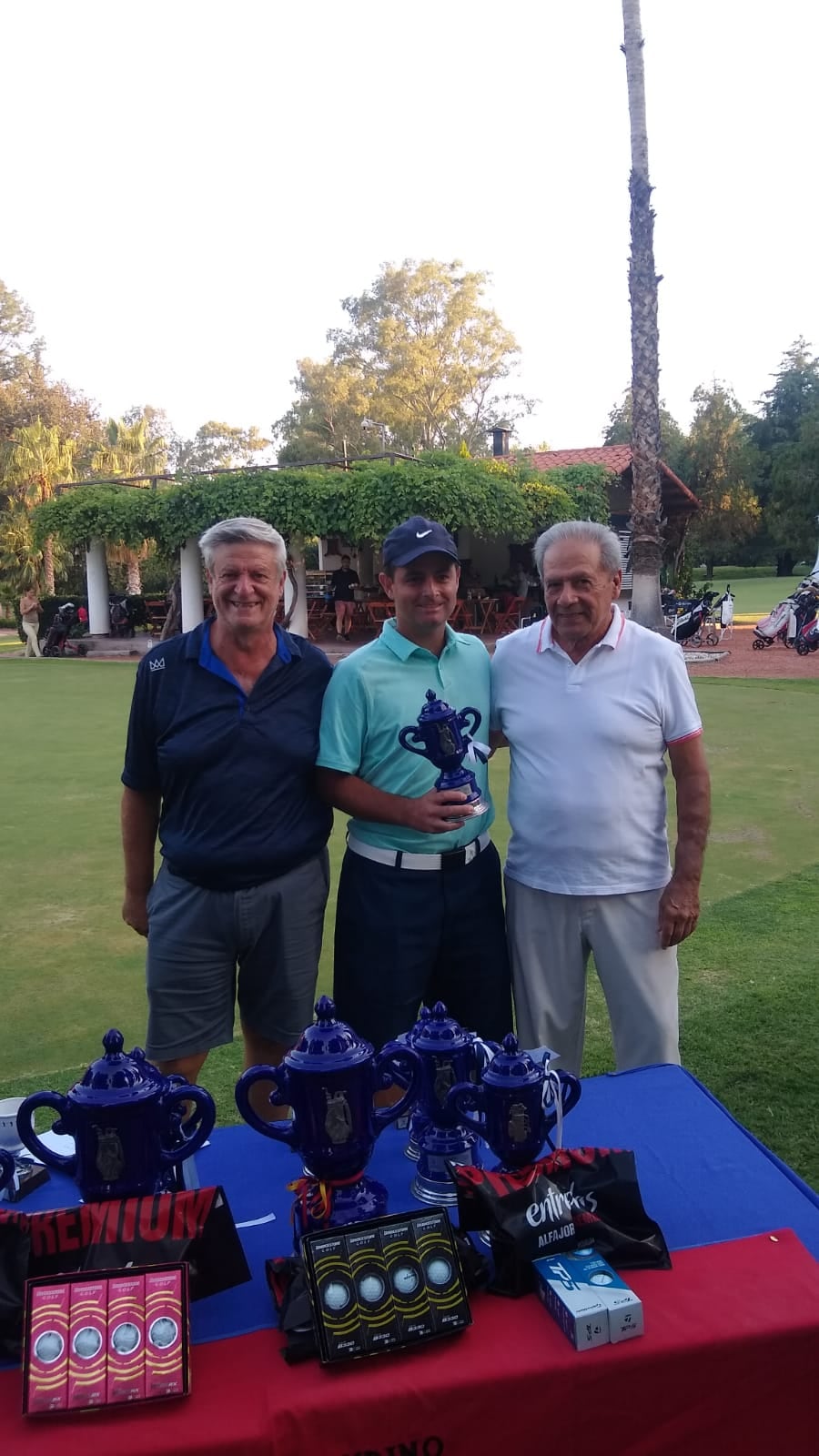 Pablo Bernal. Vendimia 2022/Gentileza Golf Club Andino