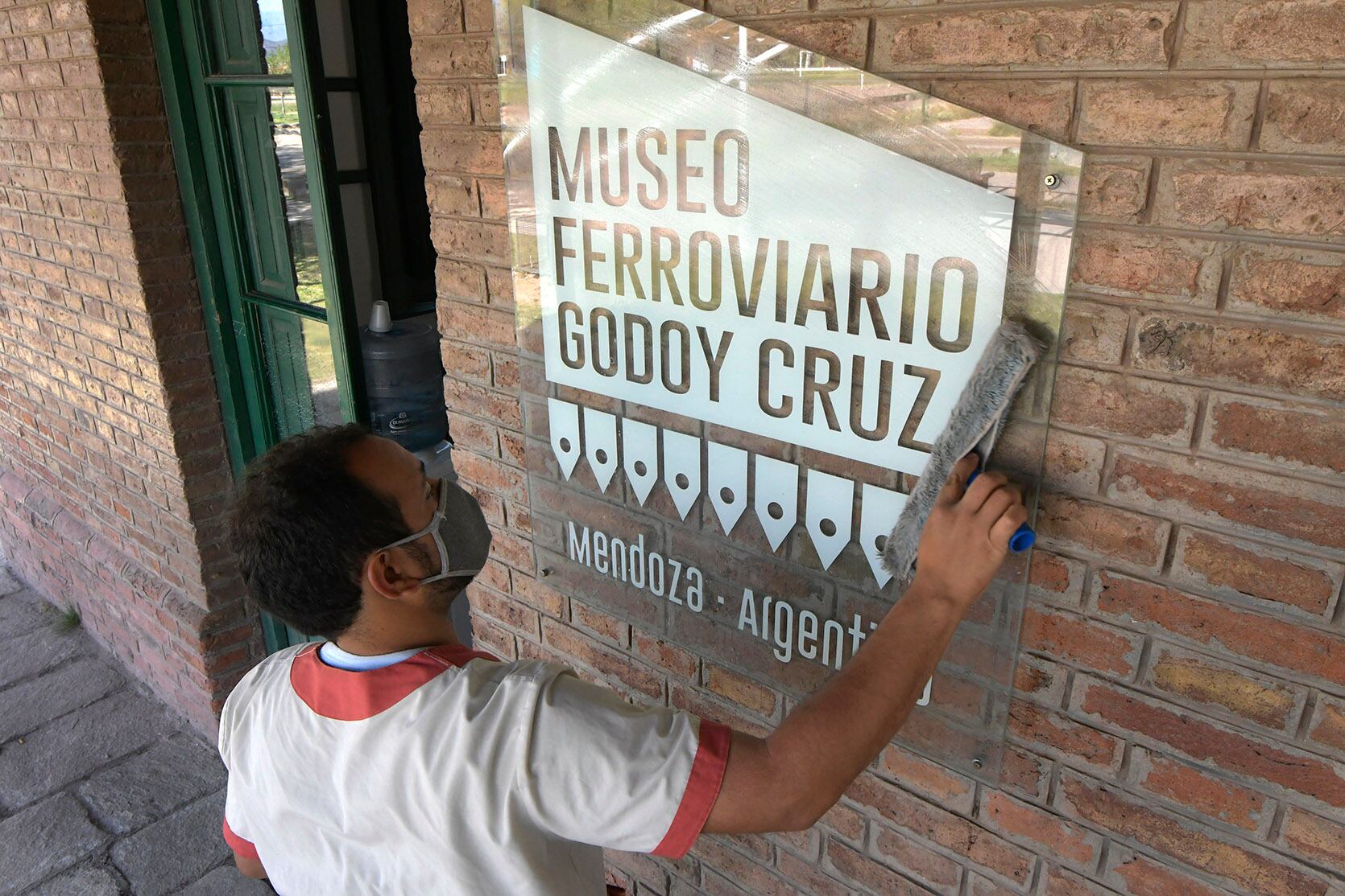 Museo Ferroviario Godoy Cruz, dependiente del Área Cultura de la Municipalidad de Godoy Cruz. Foto: Orlando Pelichotti