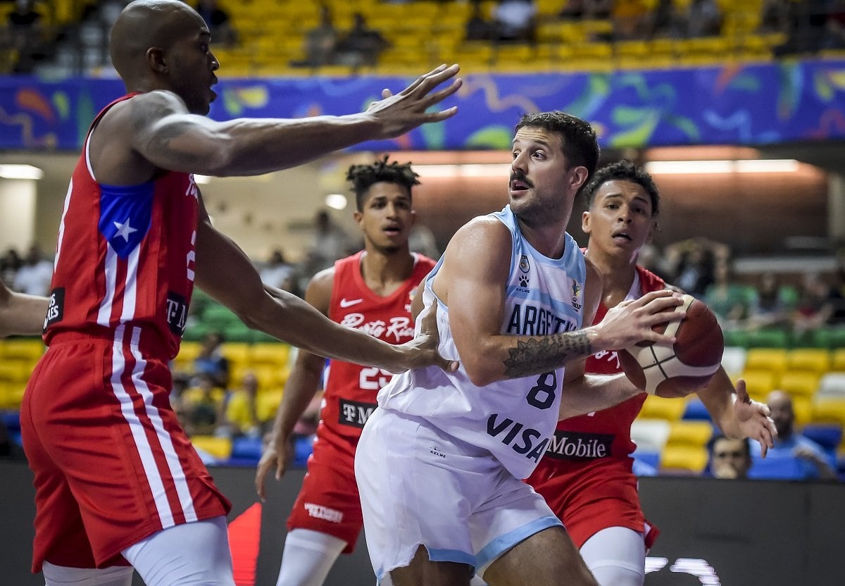 Nicolás Laprovittola fue una de las figuras ante Puerto Rico. Foto: @CABBOficial