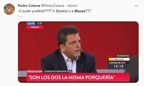 Tras la salida de Batakis del ministerio de Economía y la asunción de Sergio Massa, estallaron los memes en las redes sociales.