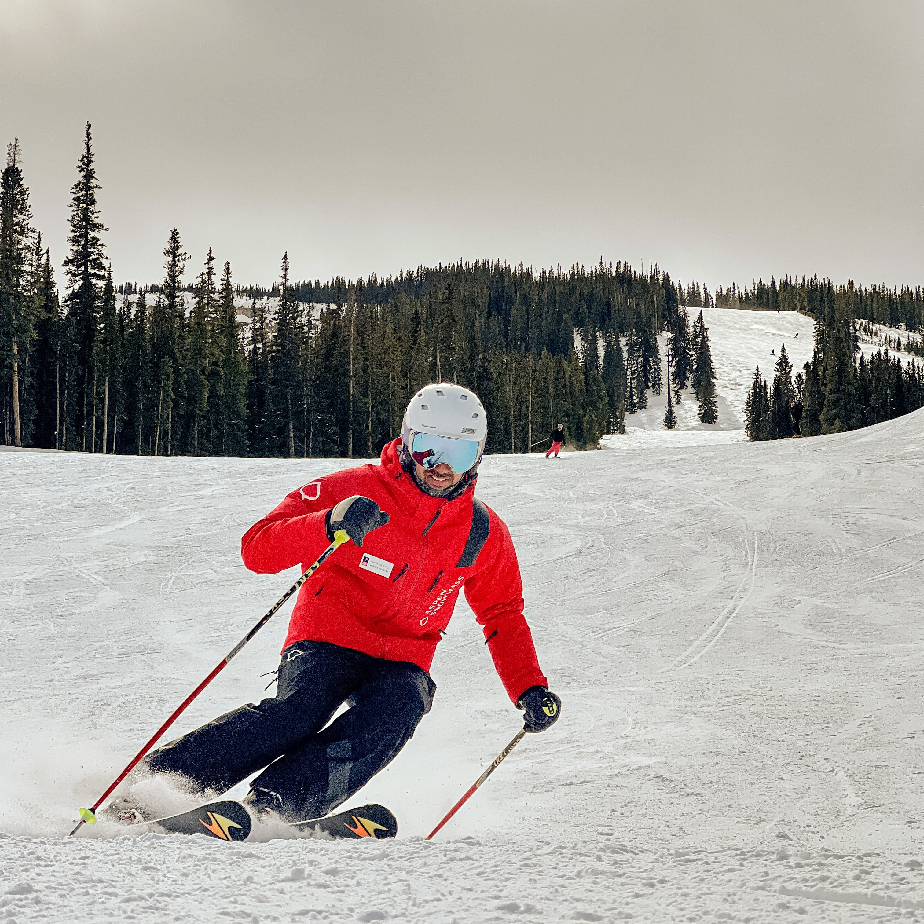 El mendocino de las nieves: es instructor de esquí, pasa medio año en las pistas y ganó el mundial con Argentina. Foto: Gentileza Juan Ignacio Crescitelli