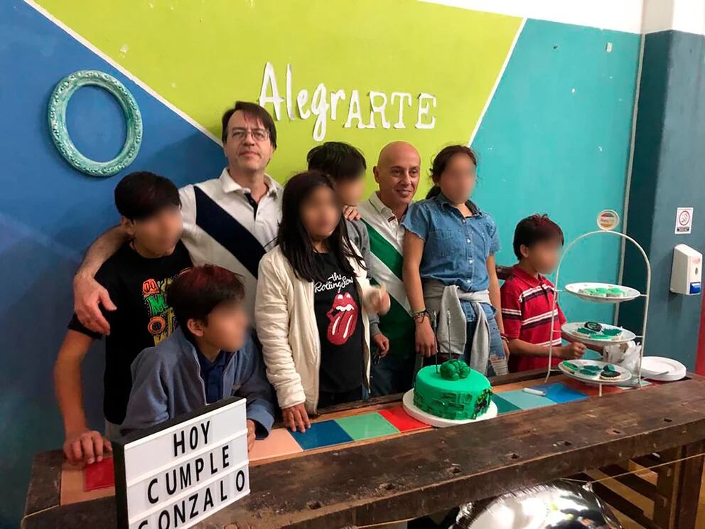 El cumpleaños del hijo menor.