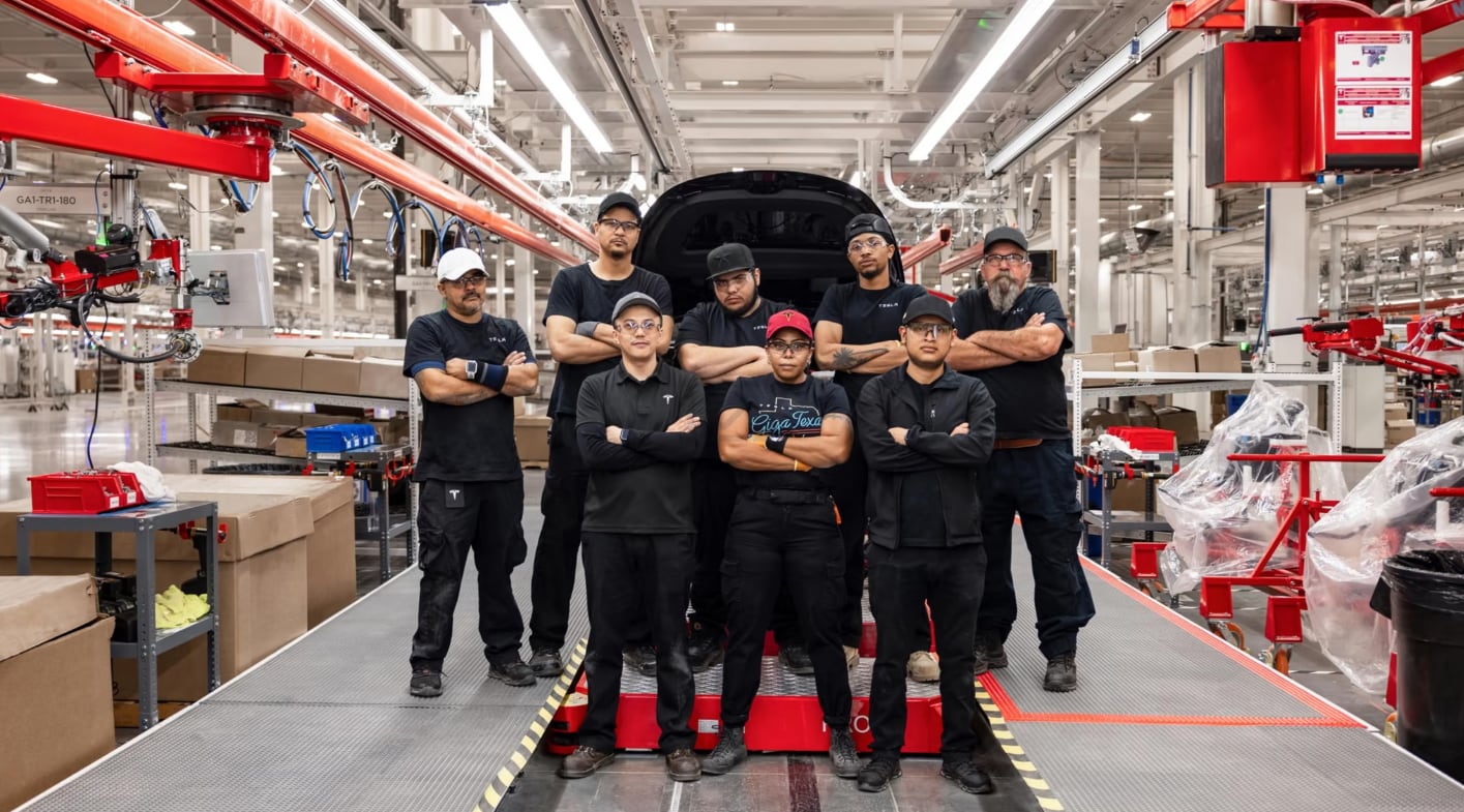 Equipo Tesla Chile. Foto: Tesla