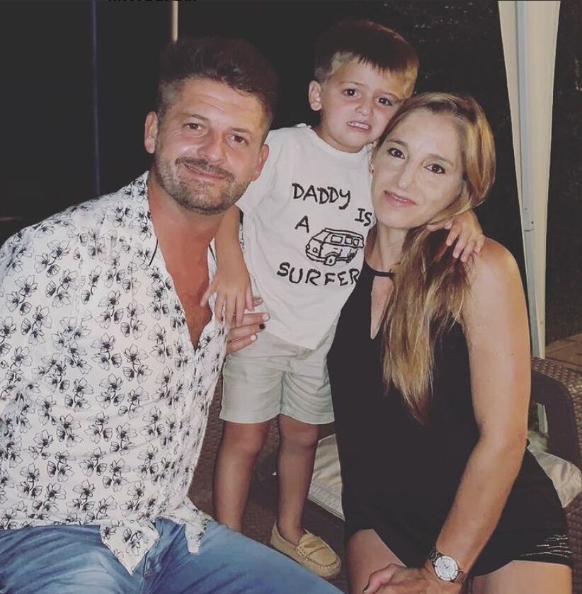 La hermosa familia que formó Natalia Pastorutti.