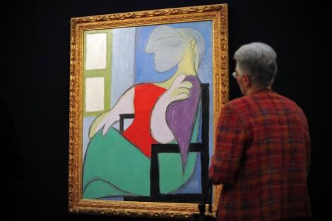 Mujer sentada junto a una ventana (Marie-Therese)