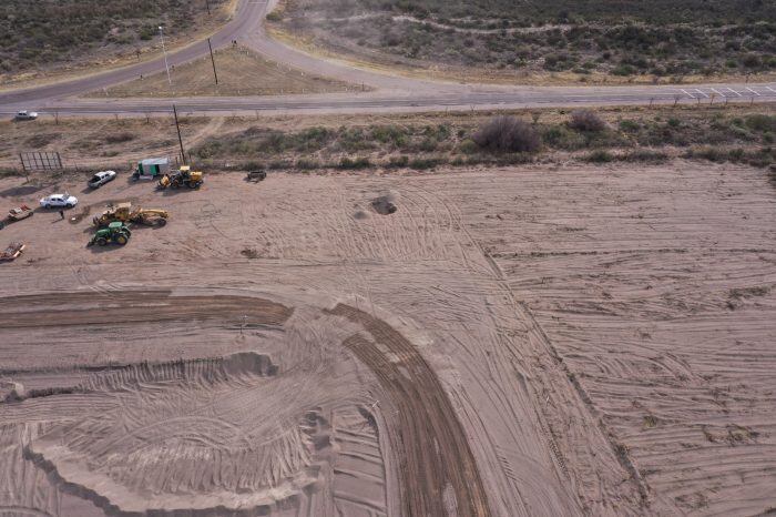 Acueducto ganadero Monte Comán - La Horqueta. Prensa Gobierno