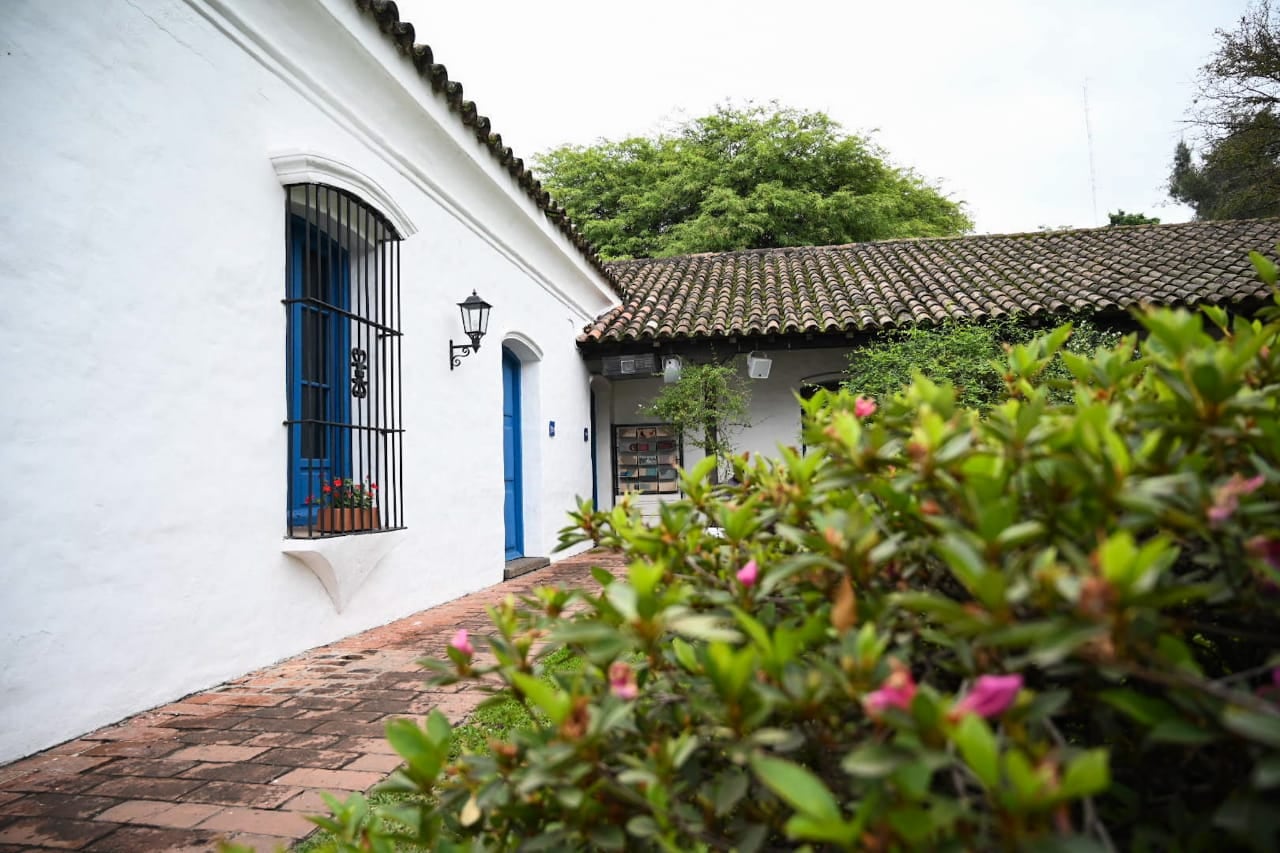 Tucumán. Patio de la casa histórica