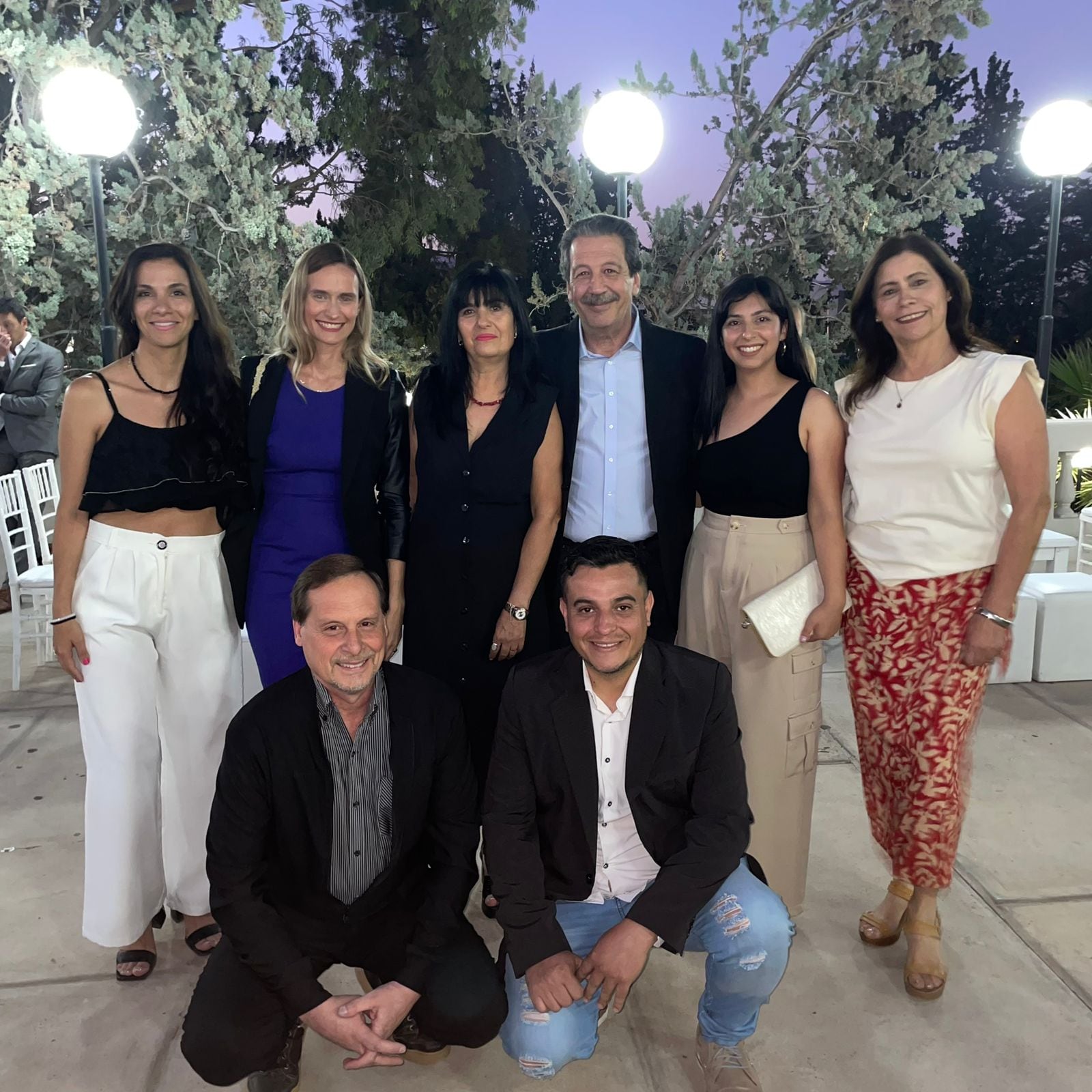 Luciana Liguori, Sol Alonso, Andrea Alonso, Jorge Guillén, Celeste Rosales, Patricia Nica, Daniel Rinaldi y Fabián Barraquero.