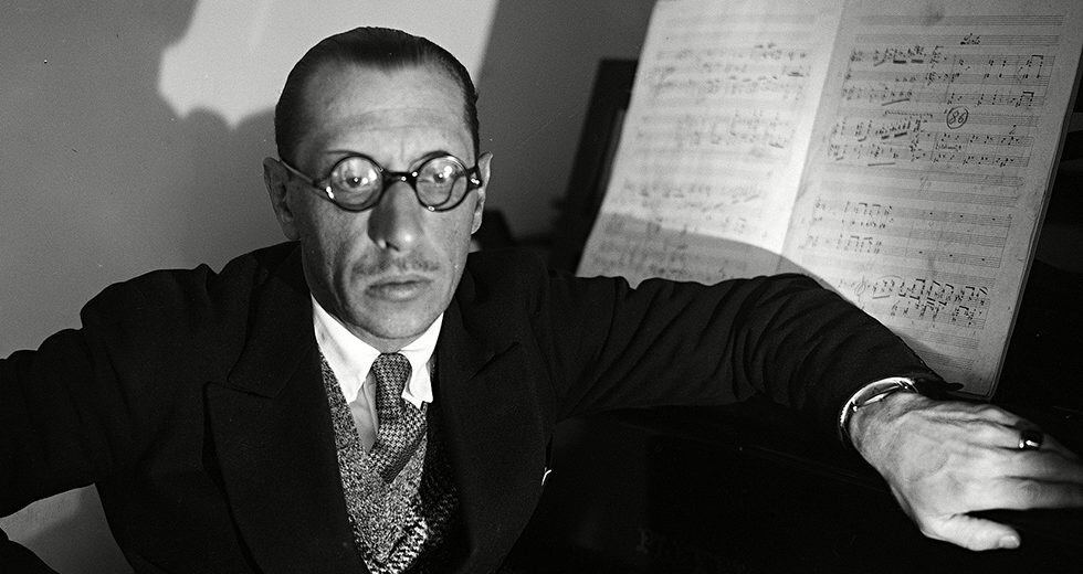 Igor Stravinsky.