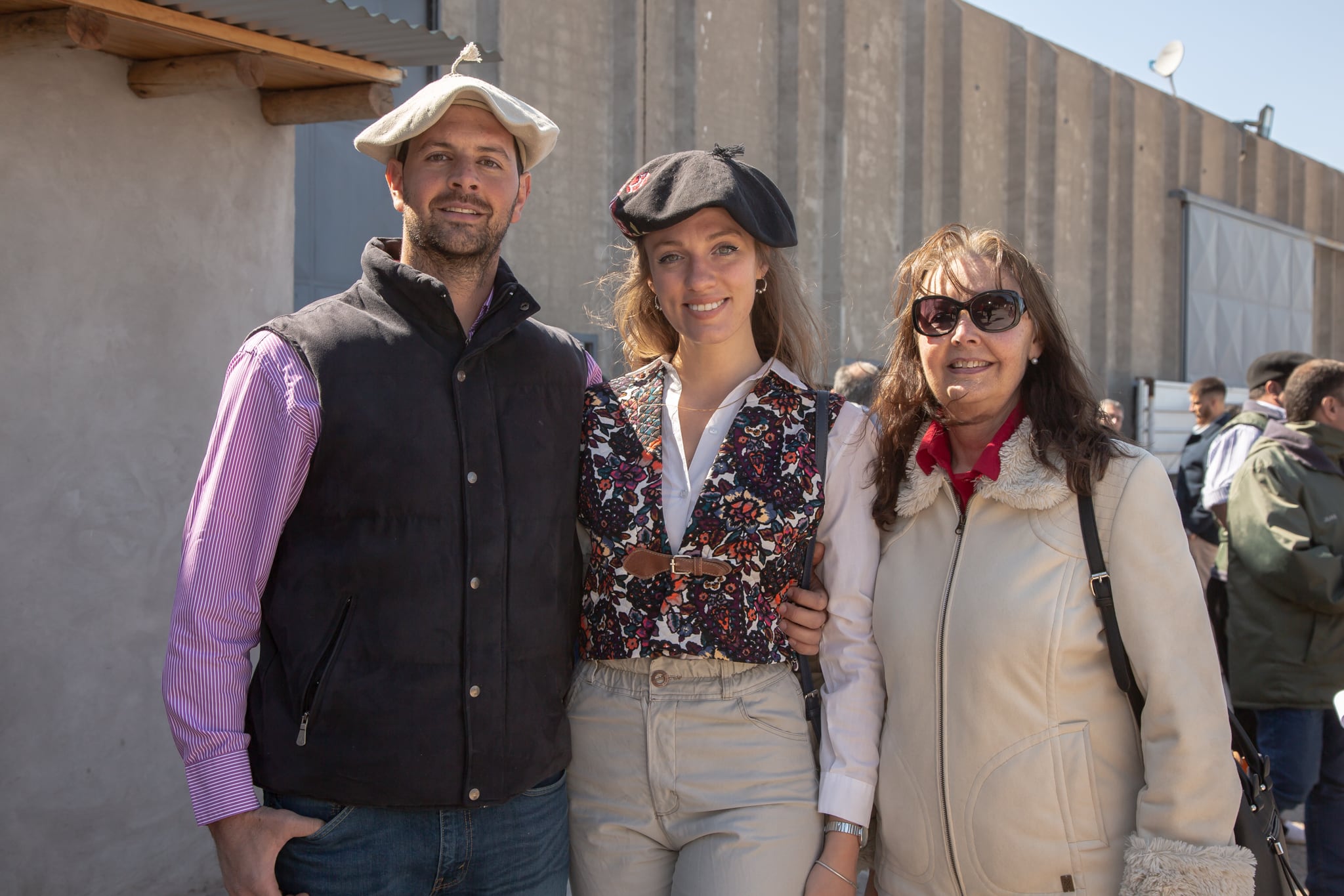 Ignacio Tohmé, Sofía Aveni y Nancy Chapini.