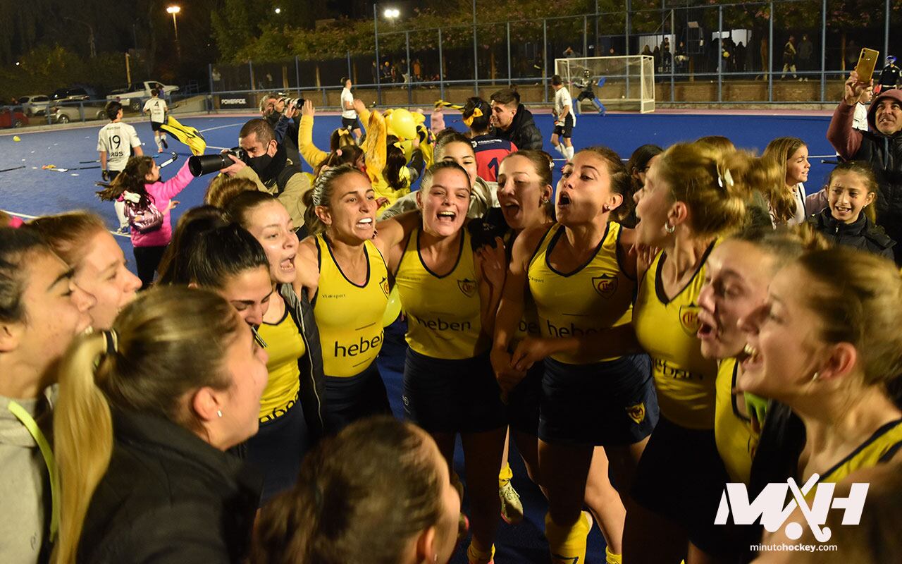 Murialdo bicampeón del Torneo Apertura Femenino  2022. / Gentileza: Minuto Hockey.