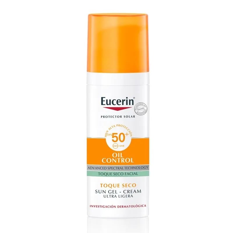 Protector Solar Eucerin Oil Control Sun Gel FPS 50.