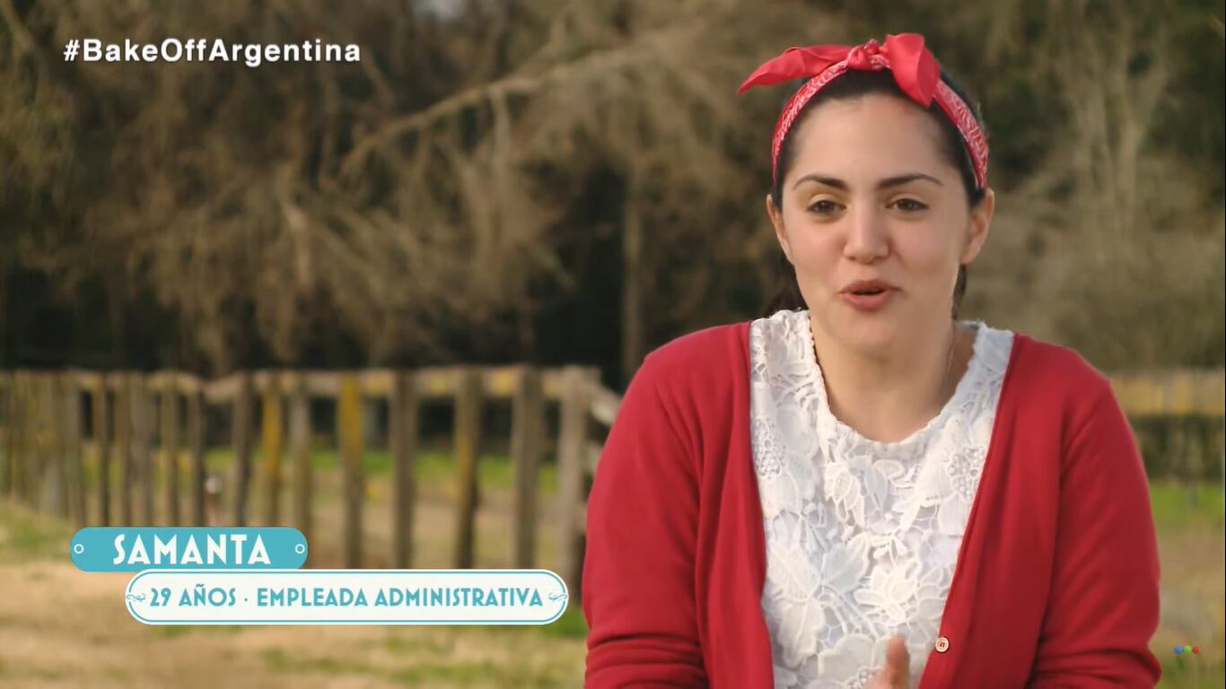 la propia Samanta fue quien publicó el video de la polémica.