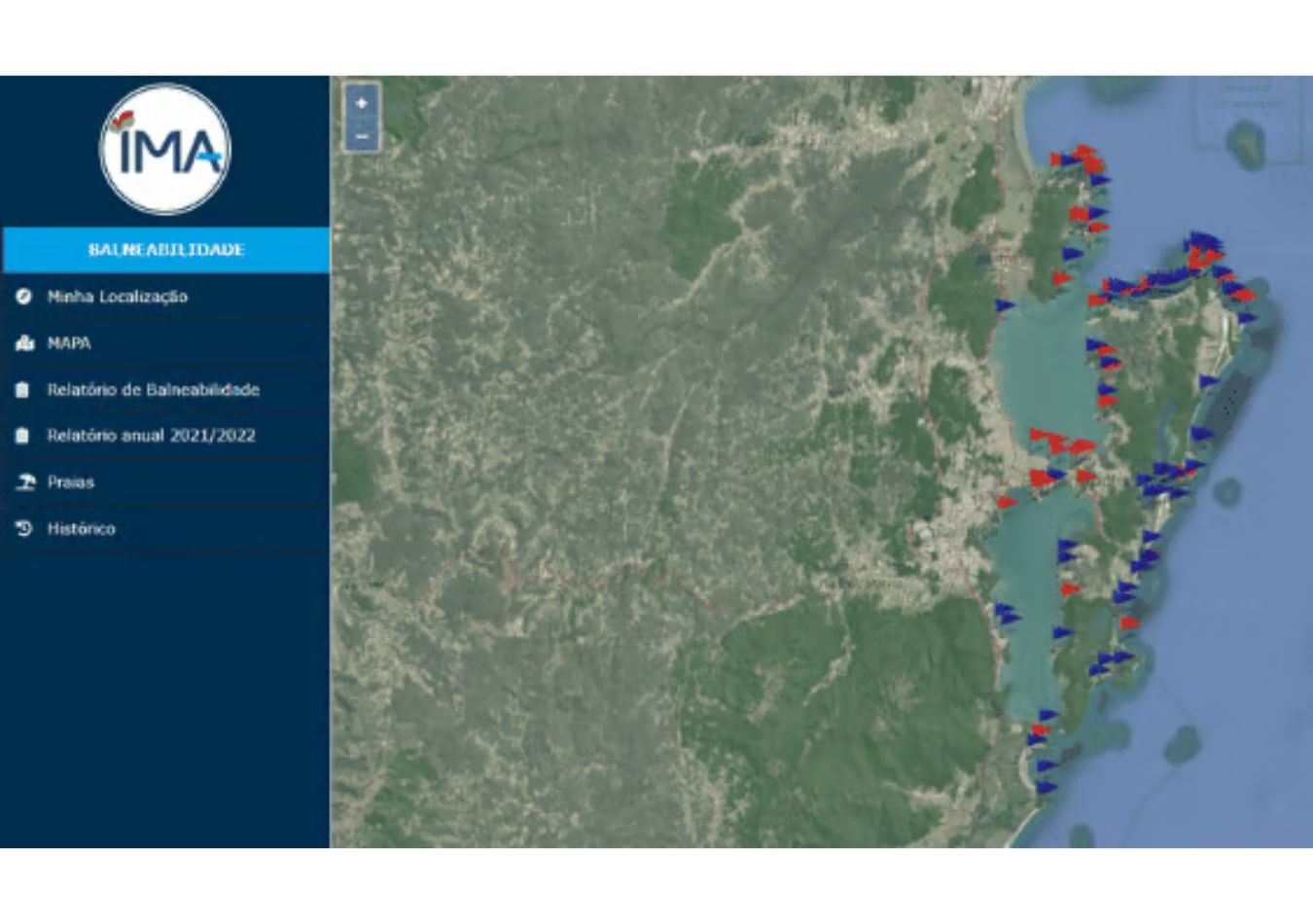 Florianópolis: el mapa de las playas que están contaminadas por el brote de diarrea.