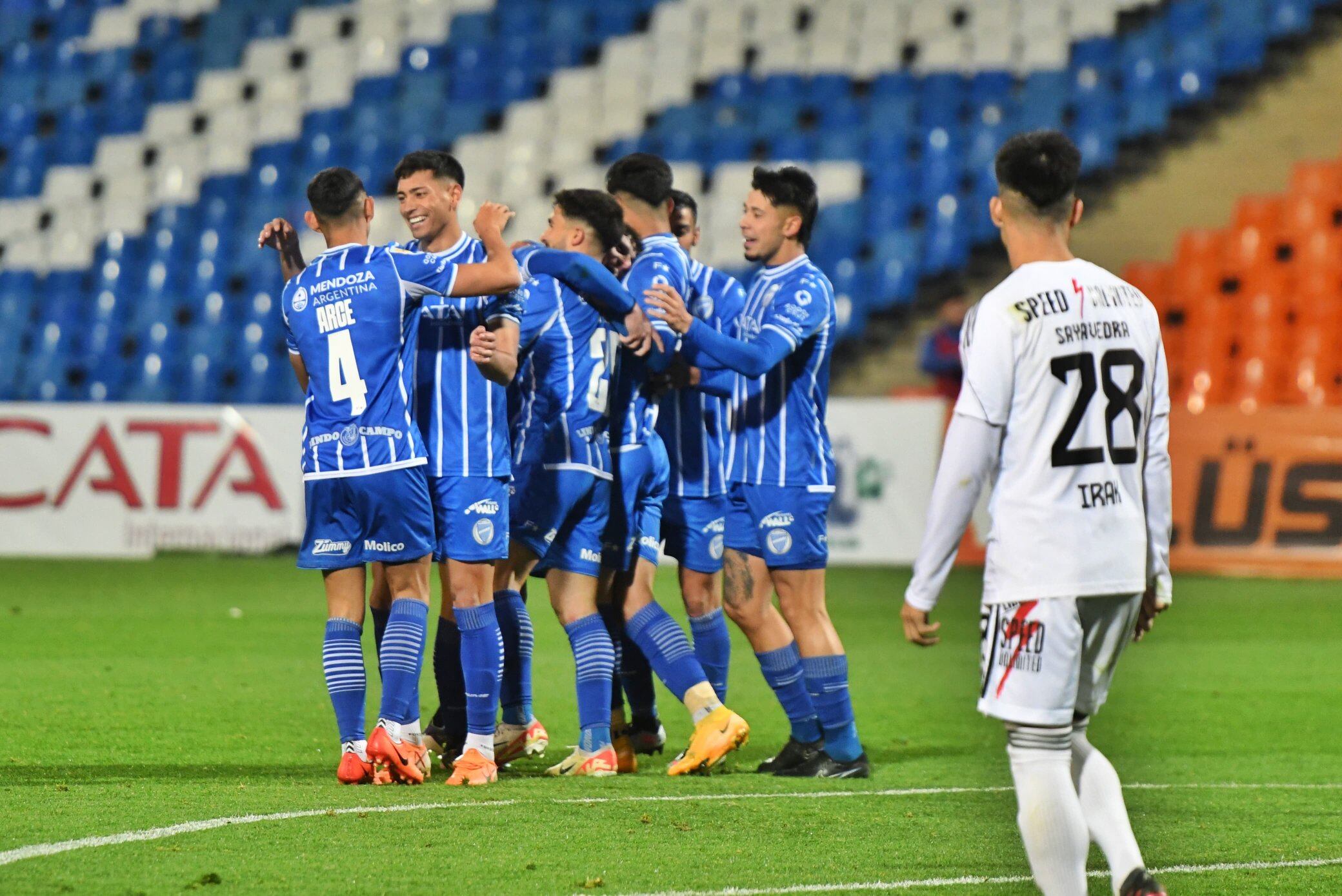 Triunfazo de Godoy Cruz sobre Riestra. / Gentileza: Prensa Godoy Cruz.