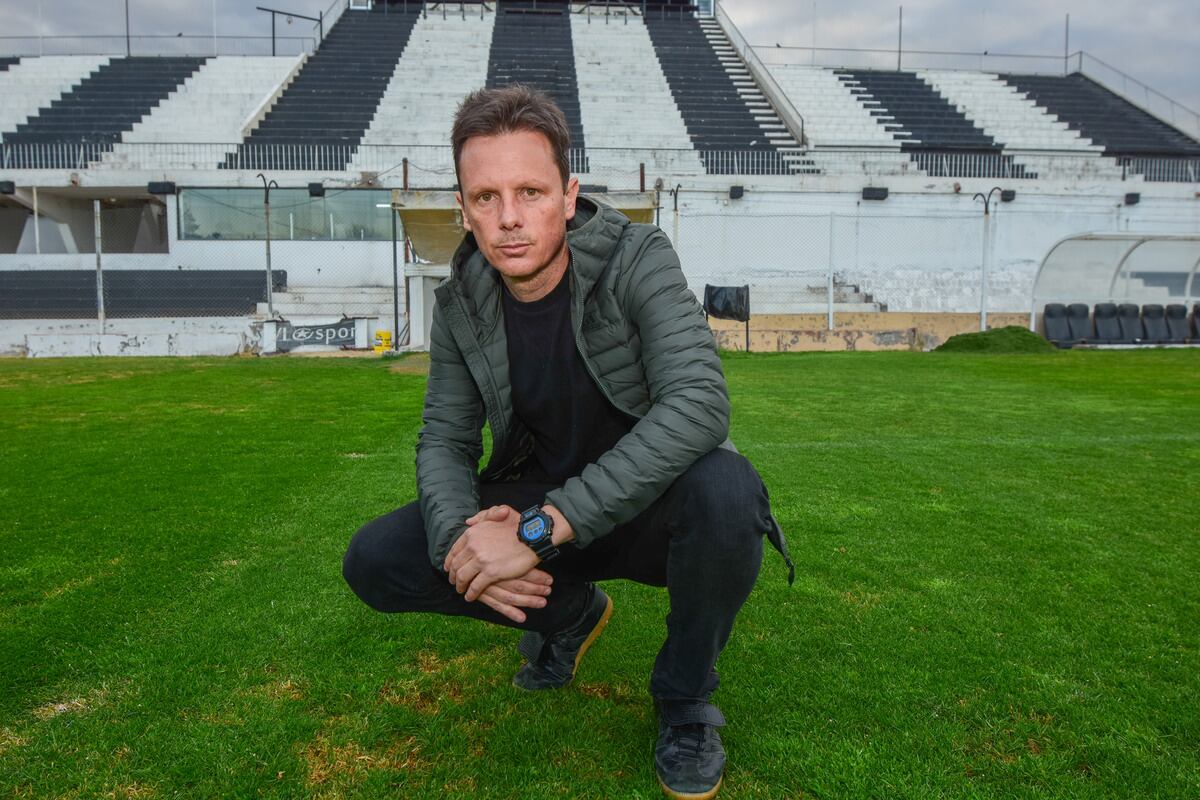 Luca Marcogiuseppe, DT de Gimnasia y Esgrima de Mendoza. 
Foto: Mariana Villa / Los Andes