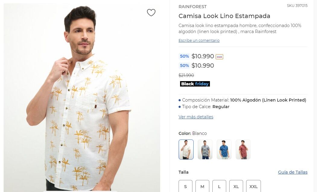 Camisa hombre (París)