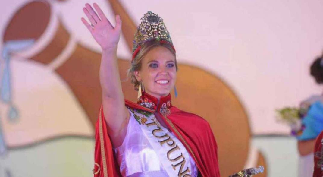 María José Di Marco fue la primera reina madre como representante de Tupungato, en 2018.