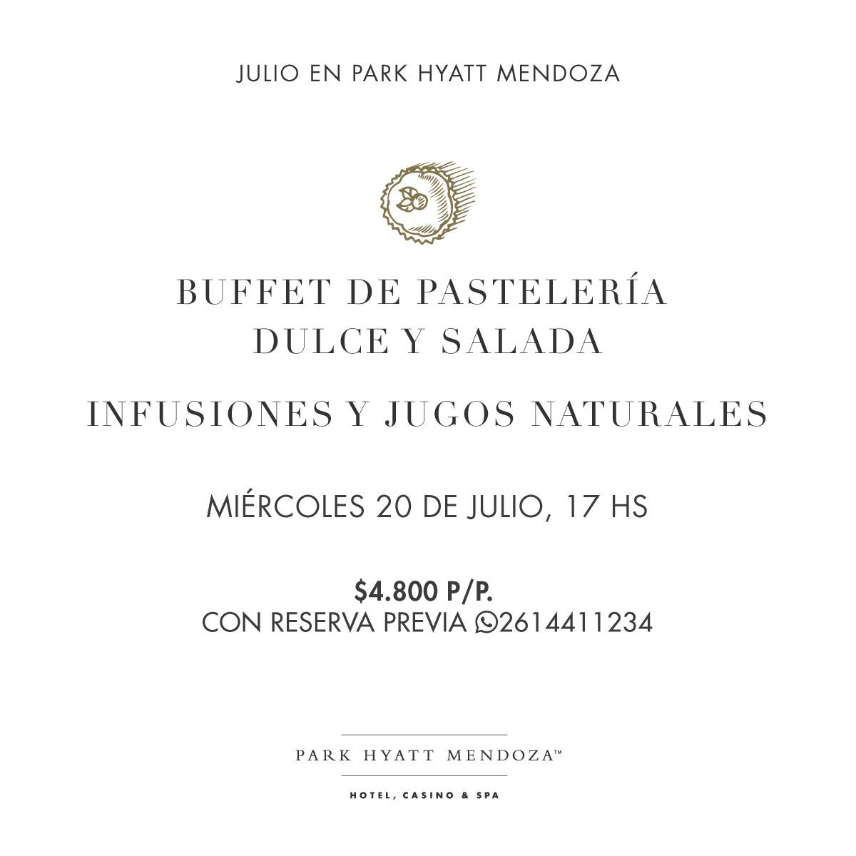 El Park Hyatt Mendoza tiene tres propuestas especiales para el Día del Amigo.