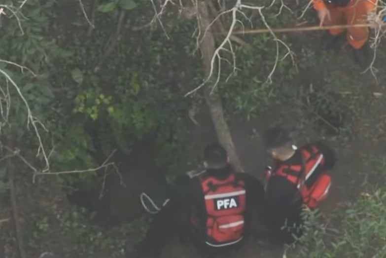 Encontraron posibles rastros de Loan en la casa de su abuela. Foto: El Libertador