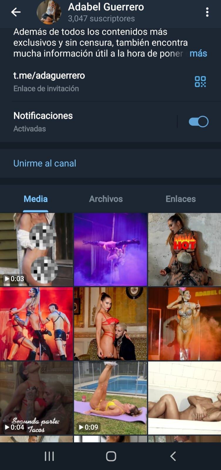 La actriz y vedette sube sus fotos más atrevidas a su cuenta de Twitter