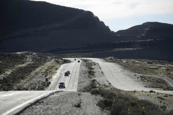 La obra de la Ruta Nacional 3 se encuentra abandonada. / Foto: Gentileza