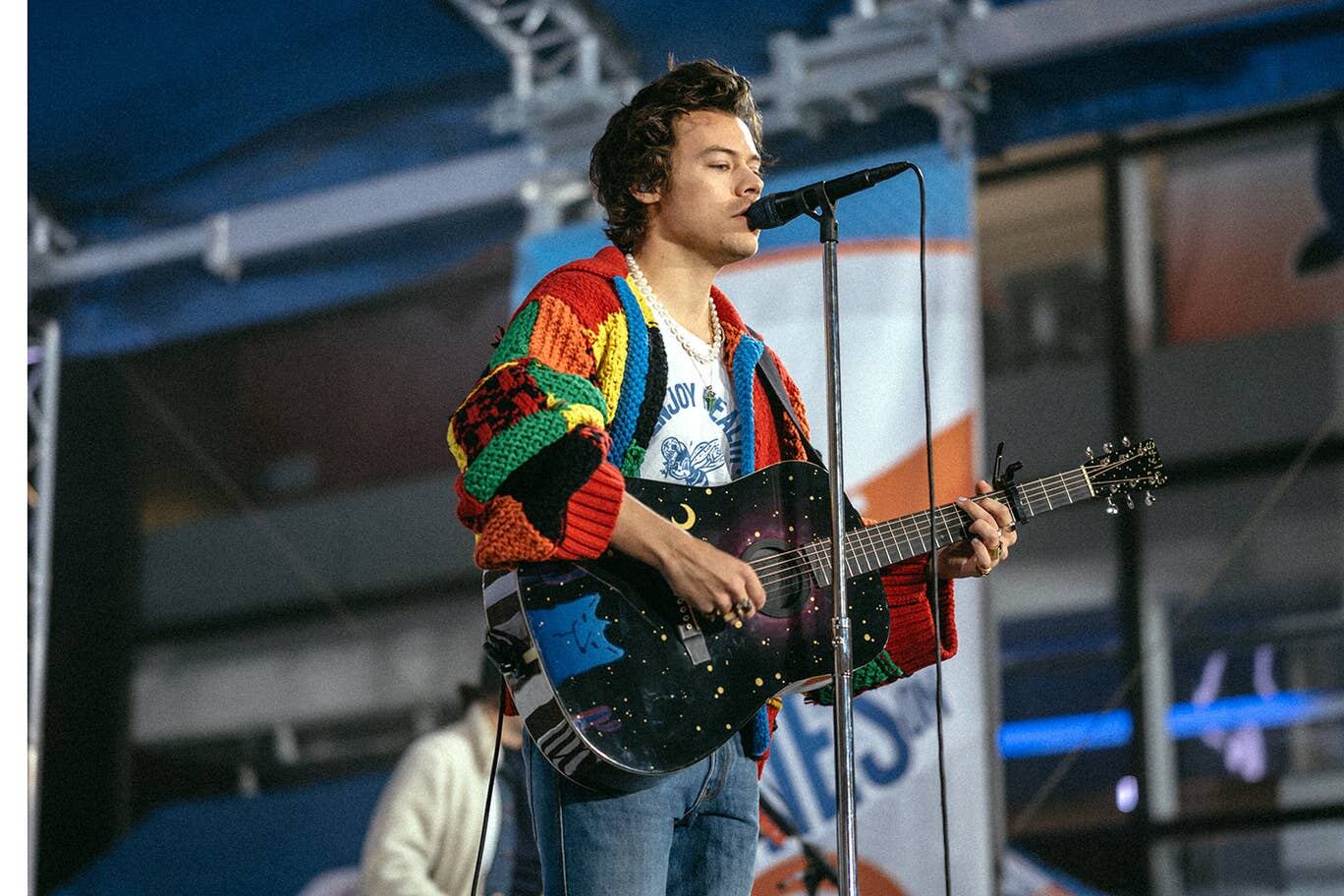 Harry Styles, todo un ícono del Patchwork.