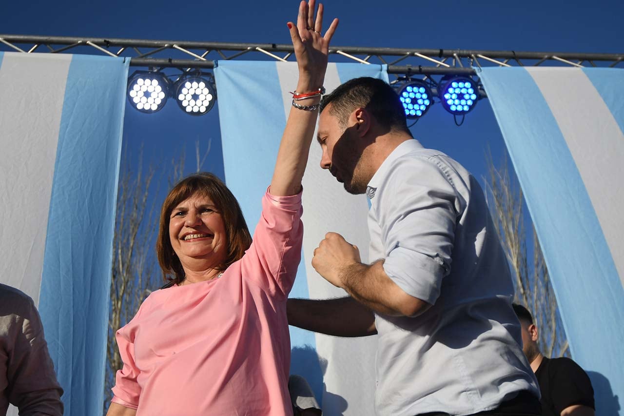 Patricia Bullrich precandidata a Presidenta de la nación vistó la provincia de Mendoza y estuvo en un acto en el parque Benegas de Godoy Cruz.
 Patricia Bullrich candidata a Presidenta de la nación de Juntos por el Cambio
 
Foto: José Gutierrez / Los Andes