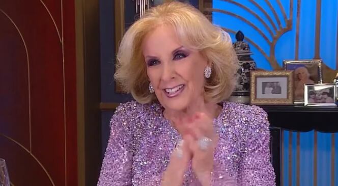 Mirtha Legrand volvió a la televisión.