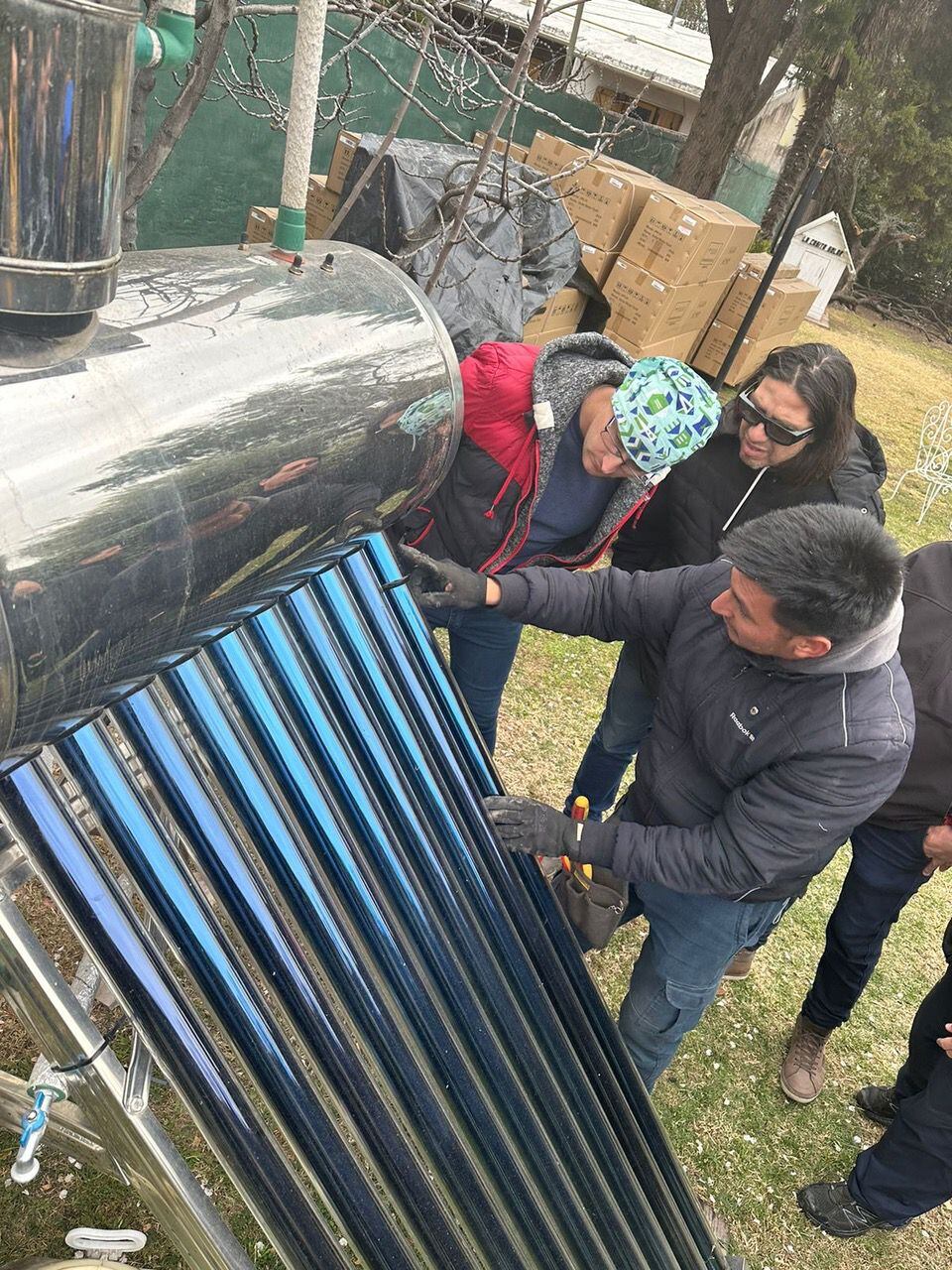 Prácticas para instalación de termotanques eléctricos. Sohlé y Municipalidad de Mendoza.