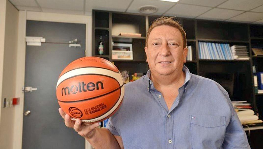 Fabián Borro, presidente de la Confederación Argentina de Básquetbol. (Prensa CABB)