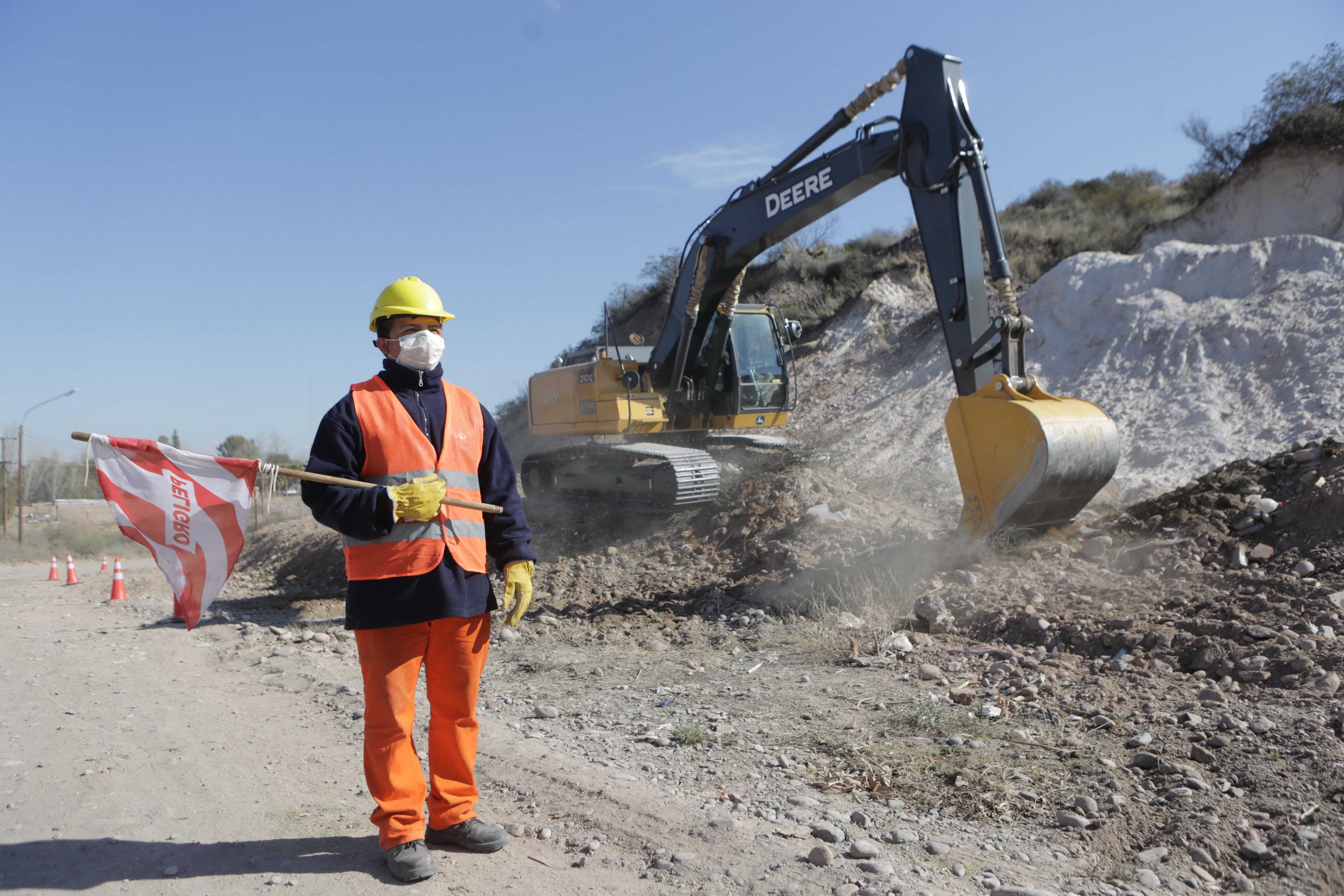 Trabajos en la ruta Panamericana. Gentileza Gobierno