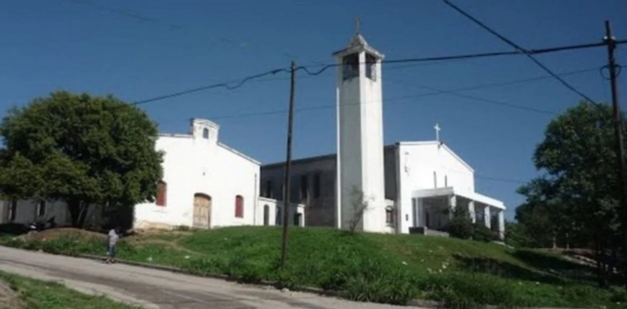 La vicaria Nuestra Señora de Guadalupe, en el barrio La Loma, en Salta. Foto: La República