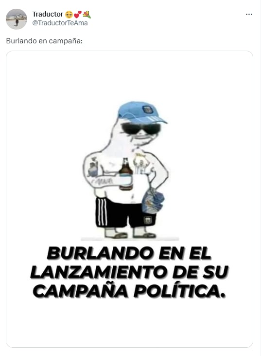 El mediático compartió un extraño spot de campaña y en las redes no le tuvieron piedad - Twitter