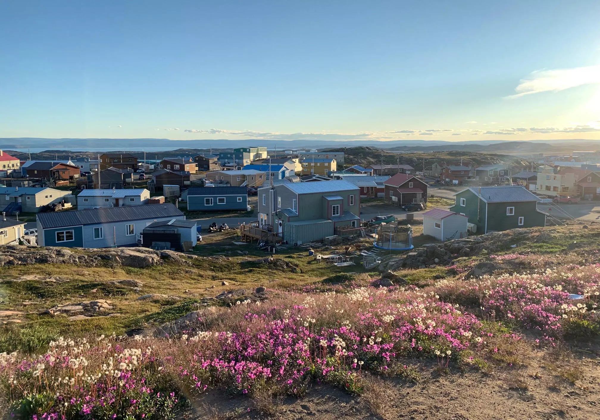 El Papa Francisco hizo su última parada en Iqaluit durante una gira por Canadá en julio de 2022. Foto: Web