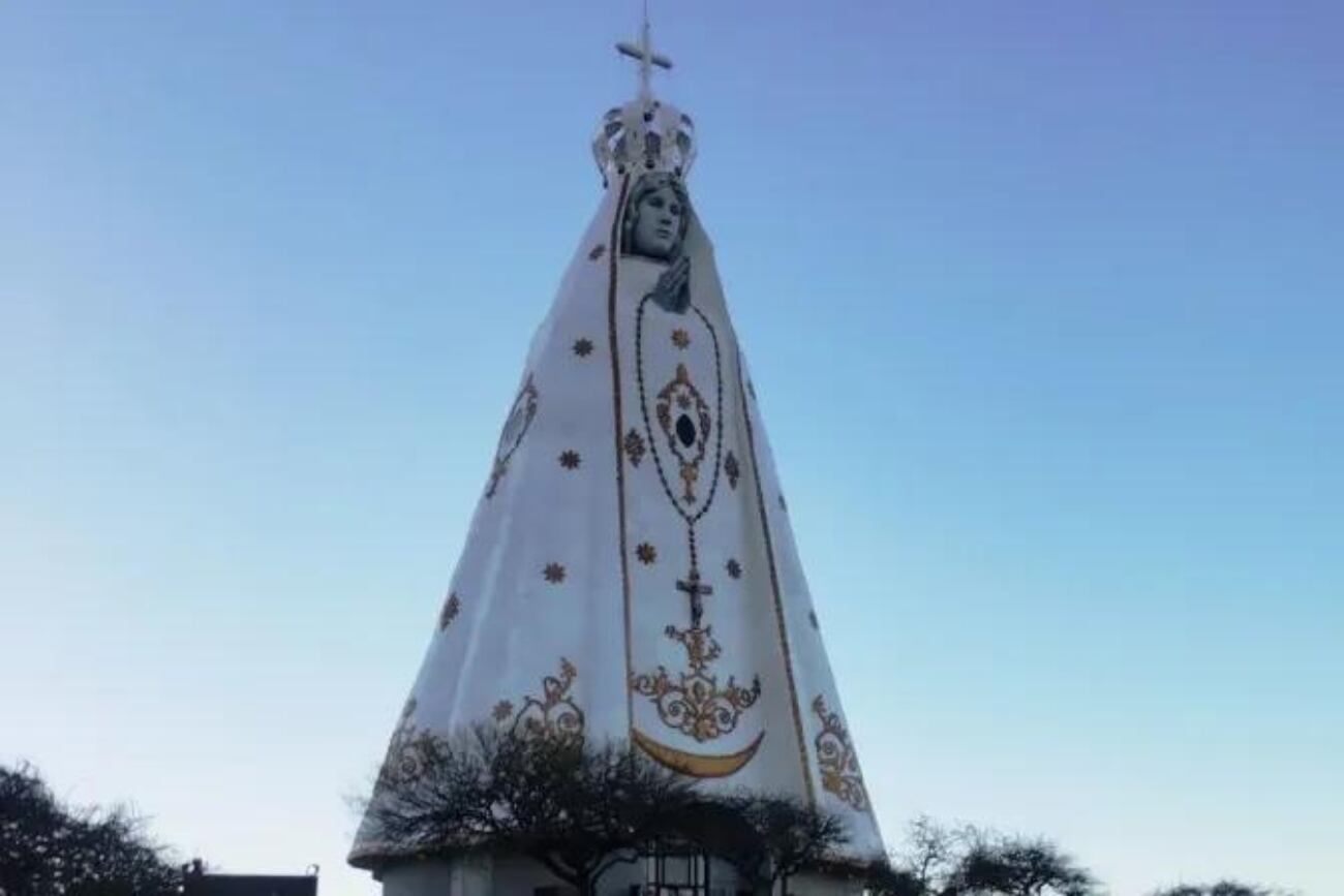 Catamarca tiene la Virgen del Valle más grande del mundo. (Prensa Obispado de Catamarca)