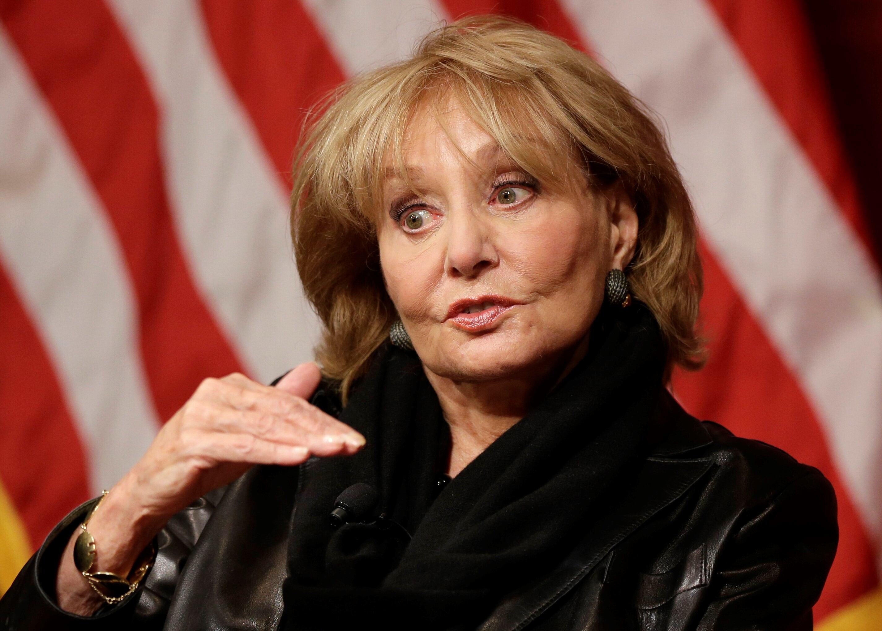 Barbara Walters, murió hoy a los 93 años. 