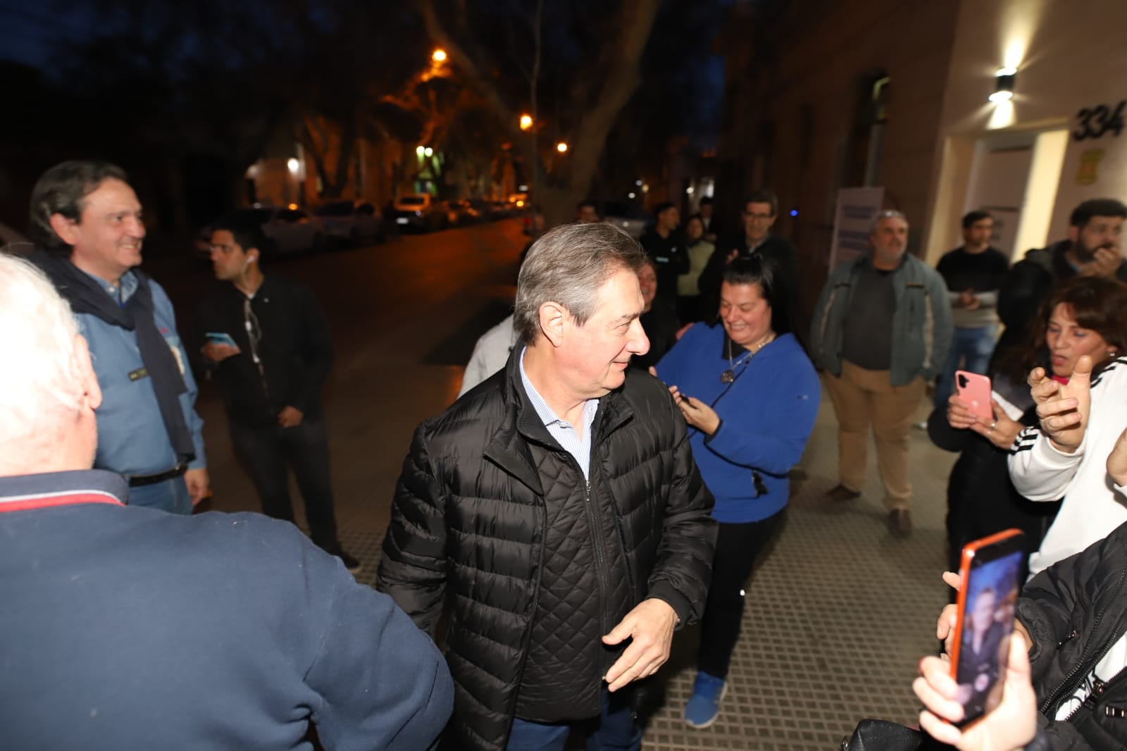 Felicidad en el búnker de Omar Félix por la victoria en San Rafael.