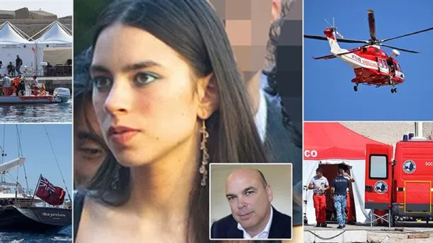 Hallaron el último cadáver tras el hundimiento del yate de lujo en Italia: era Hannah, la hija del también fallecido Mike Lynch, magnate británico. / Gentileza