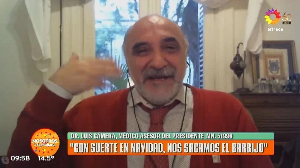 Luis Cámera, médico asesor de gobierno - 