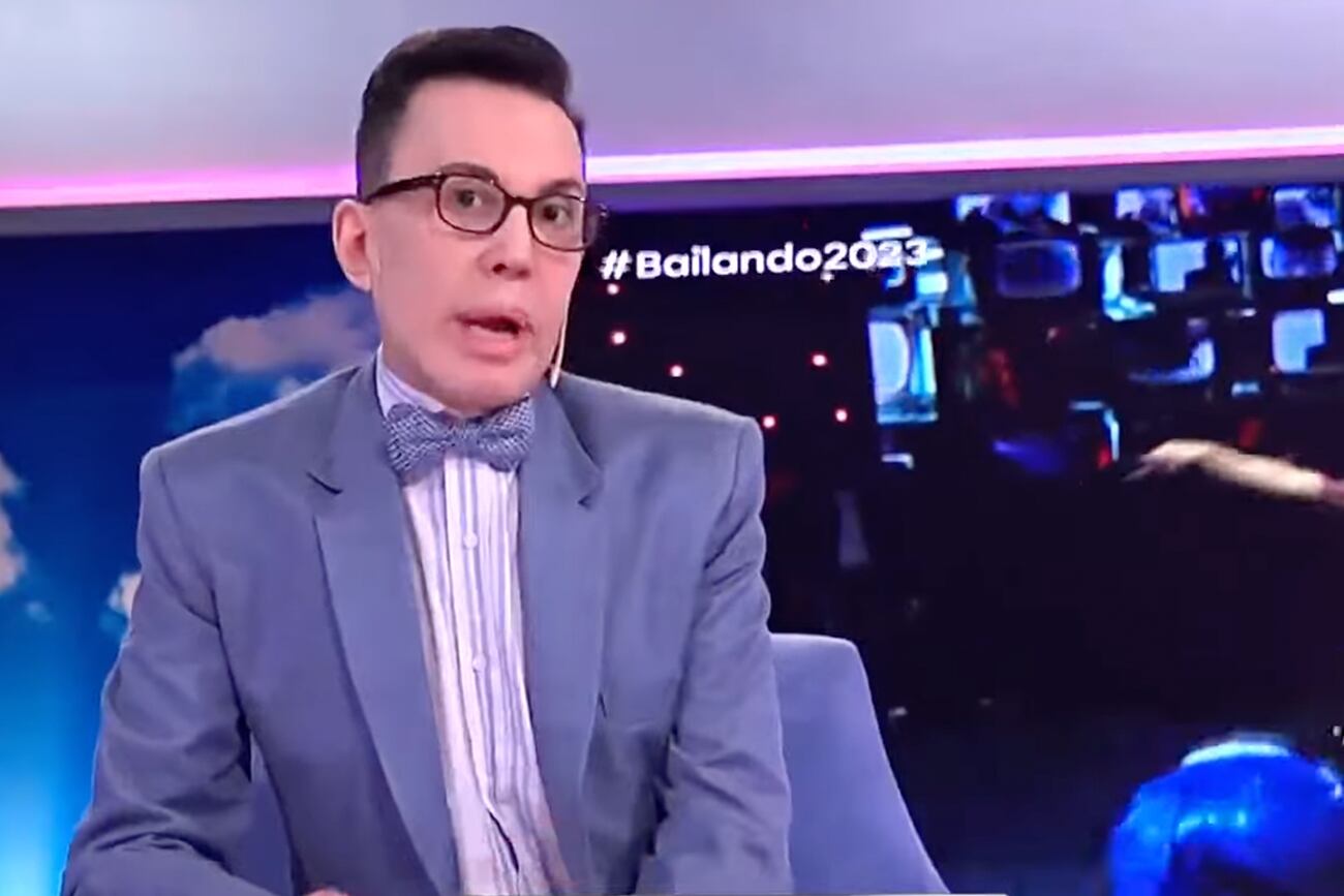 Marcelo Polino en "Intrusos". (Foto: captura de pantalla)