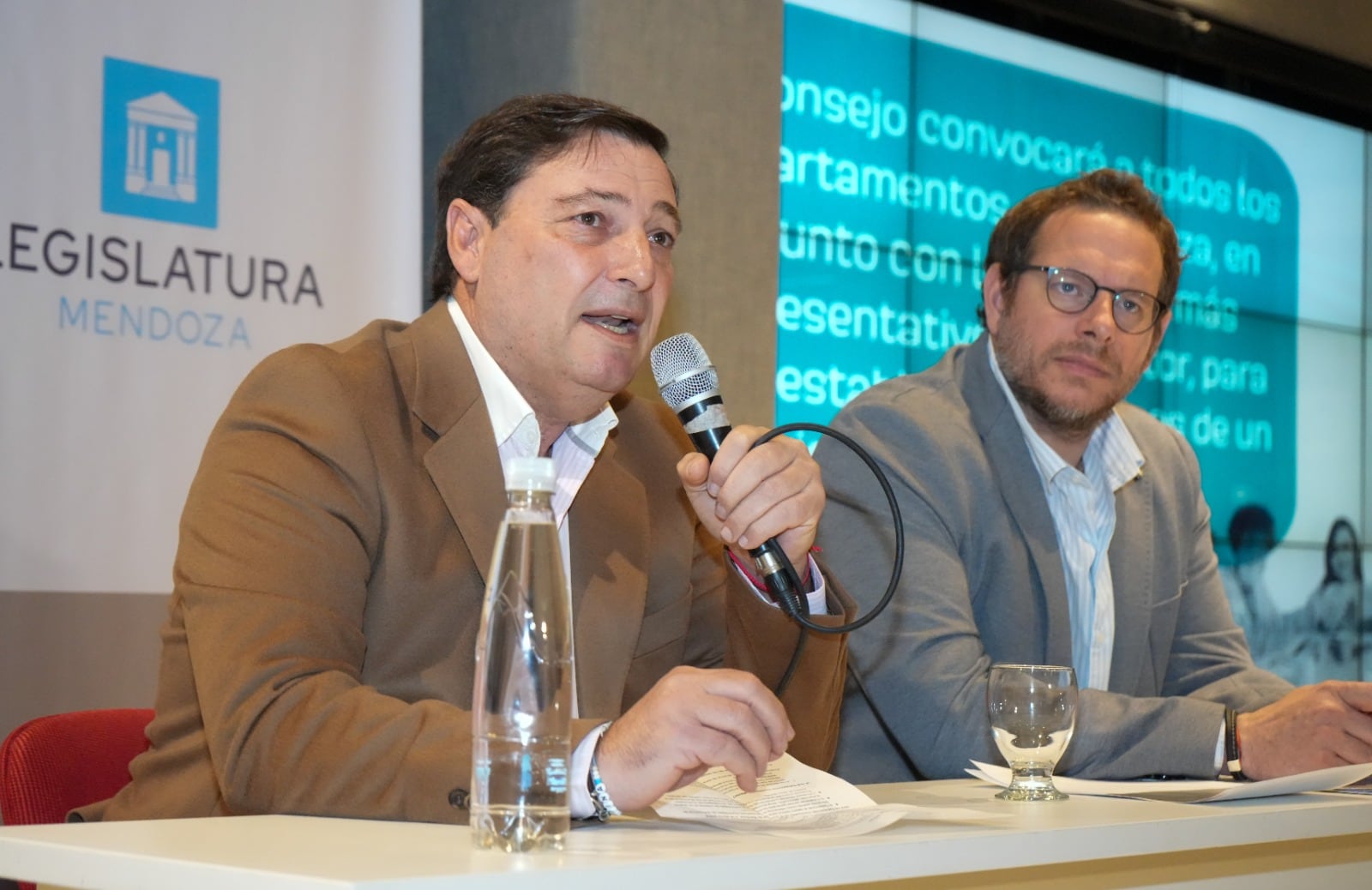 Omar Parisi y Lucas Ilardo. Prensa PJ