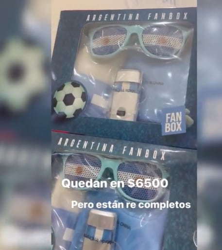 Diego Brancatelli fue de compras en Qatar.