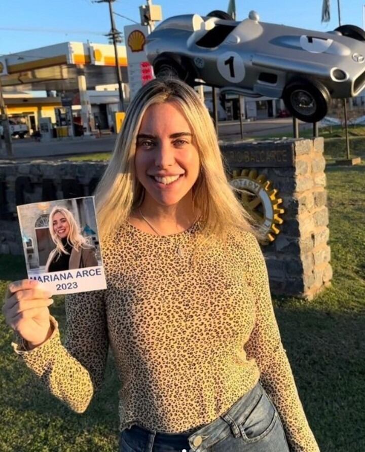 Mariana Arce fue precandidata a diputada provincial pero se bajó. Foto: Instagram.