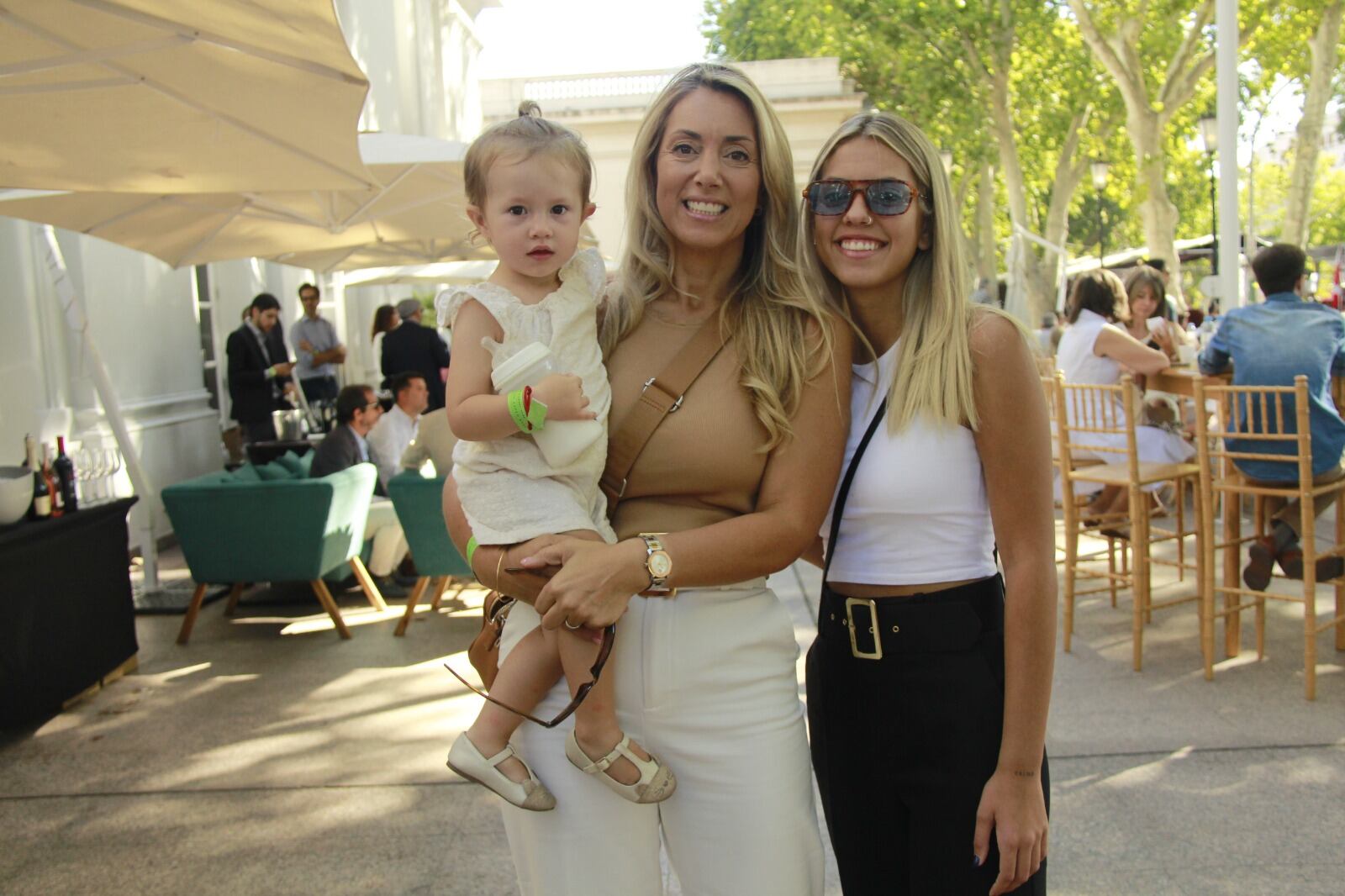 Natalia Oboy, Natalia Mancuso e Isabella Cobos. - Foto: Fernando Grosso / Los Andes