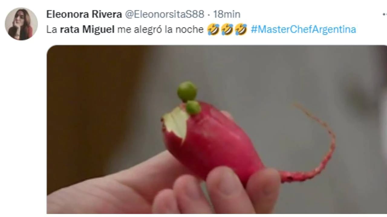 La rata Miguel causo sensación en redes.