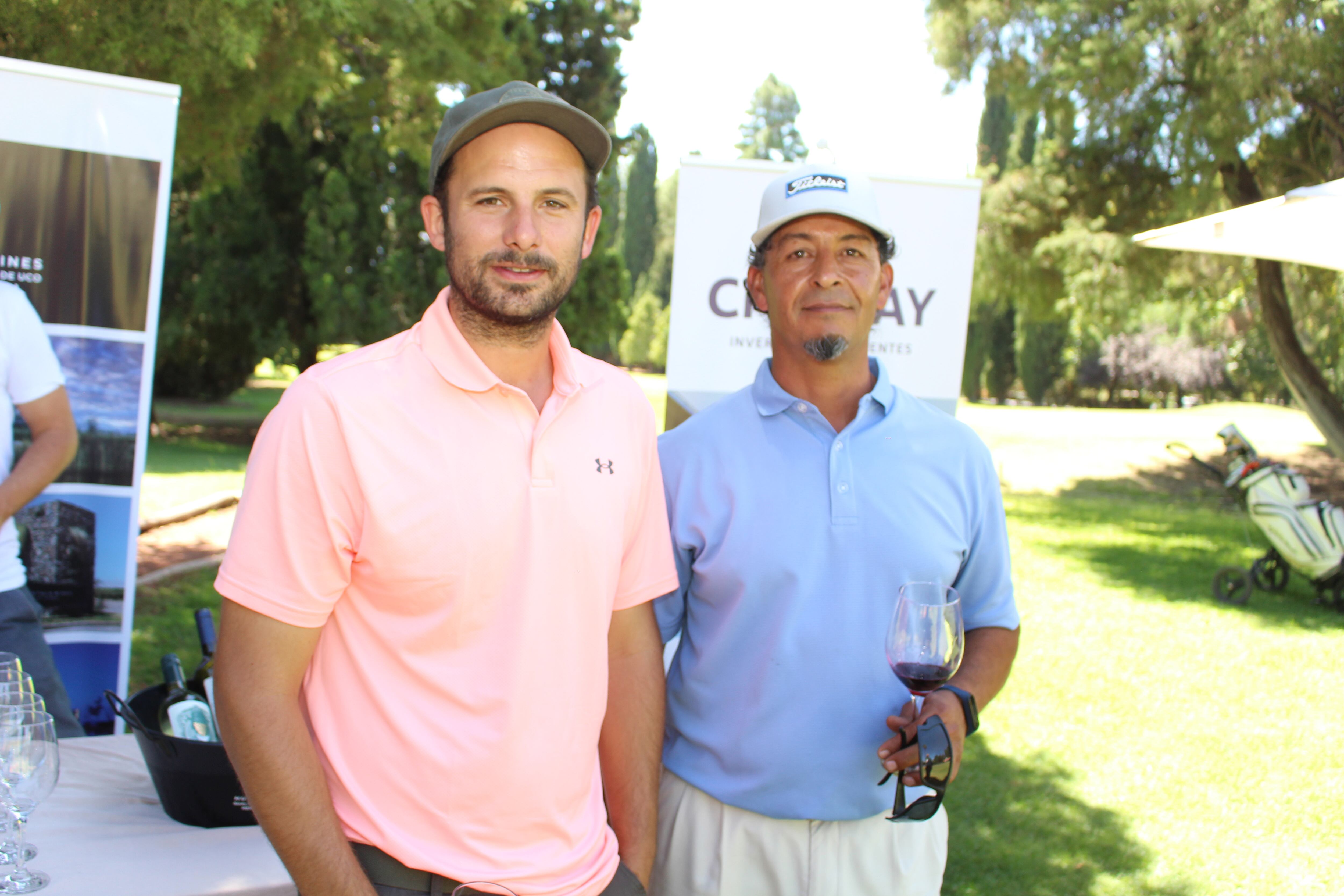 Pedro Bertoldi y Leo Díaz.