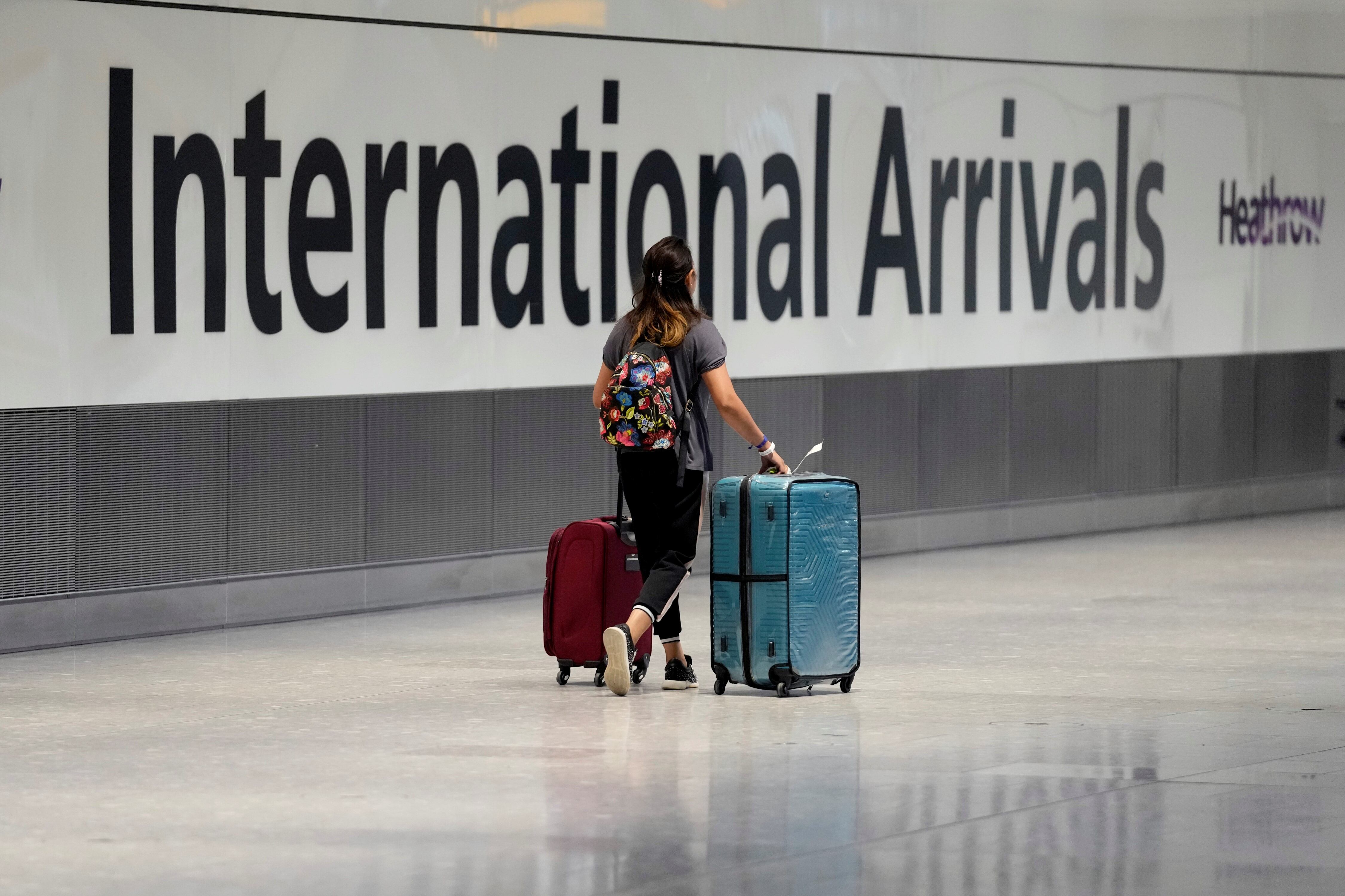 Aeropuerto de Heathrow en Londres. Foto: AP